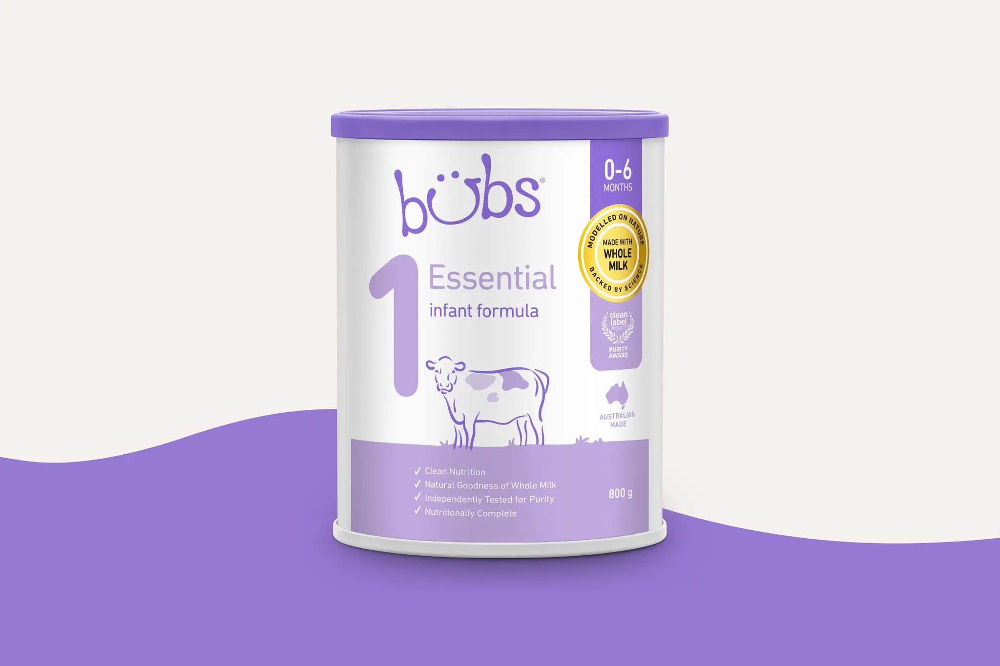 Bubs Essential Cows Milk Infant Formula Stage 1