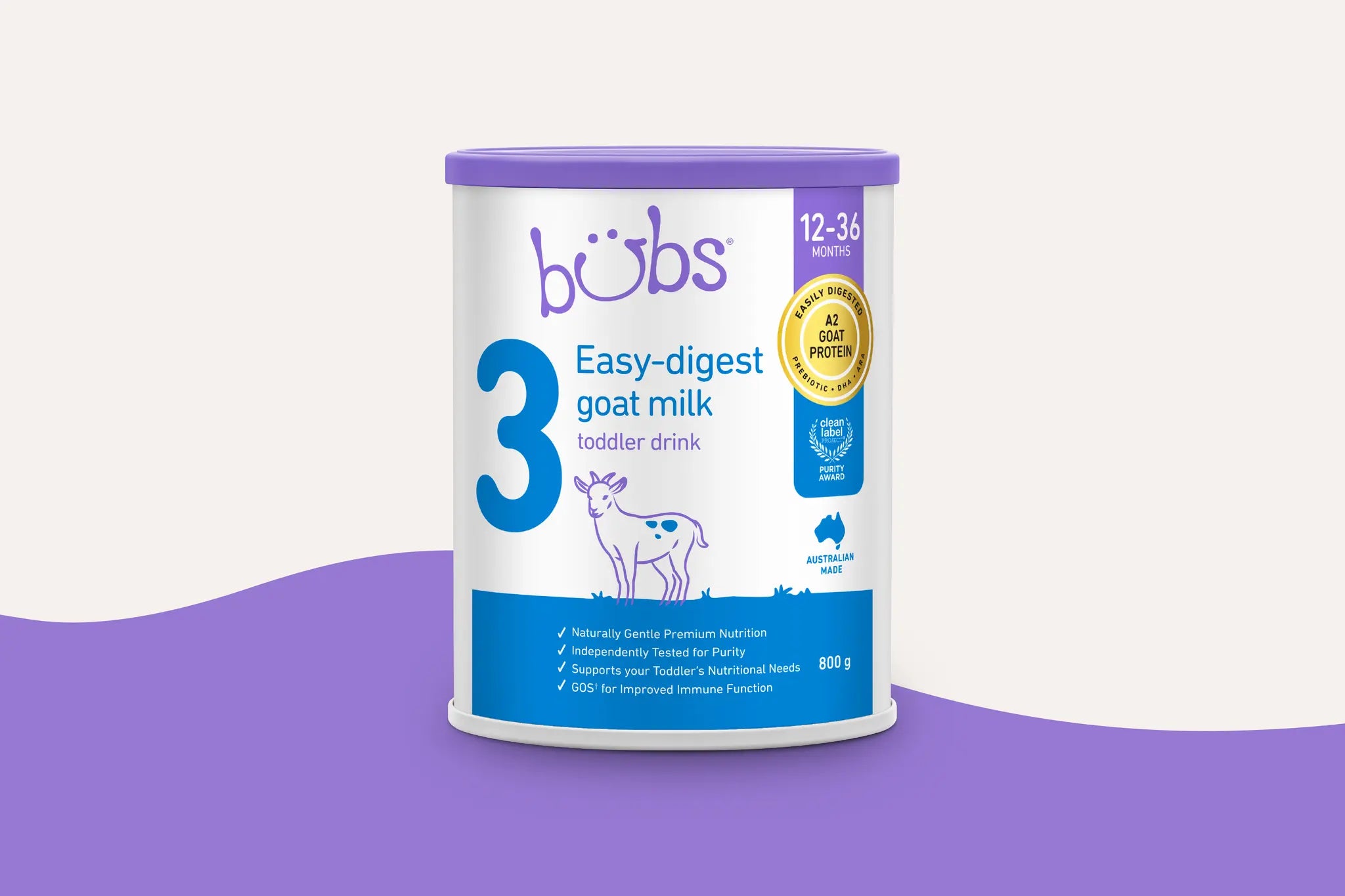Bubs Easy-digest Goat Milk Toddler Drink Stage 3