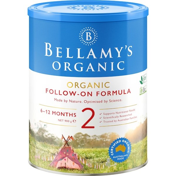 Bellamy's Organic Follow-On Formula Stage 2 From 6 Months 900g